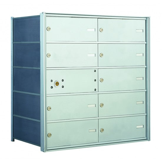 140054DA - 9 Tenant Doors with 1 Master Door - 1400 Series USPS 4B+ Approved Horizontal Replacement Mailbox