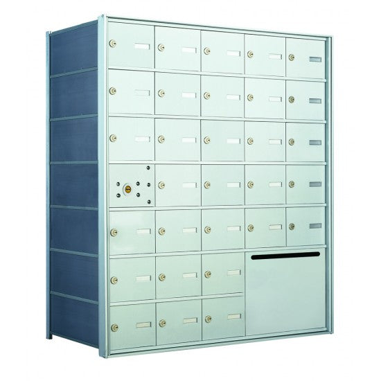 140075OUA - 30 Tenant Doors with 1 Master Door and 1 Outgoing Mail Compartment - 1400 Series USPS 4B+ Approved Horizontal Replacement Mailbox