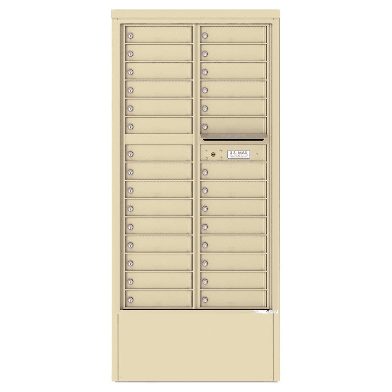4C16D-29-D - 29 Tenant Doors with one Outgoing Mail Compartment - 4C Depot Mailbox Module