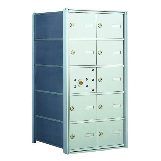 140052A - 9 Tenant Doors with 1 Master Door - 1400 Series USPS 4B+ Approved Horizontal Replacement Mailbox