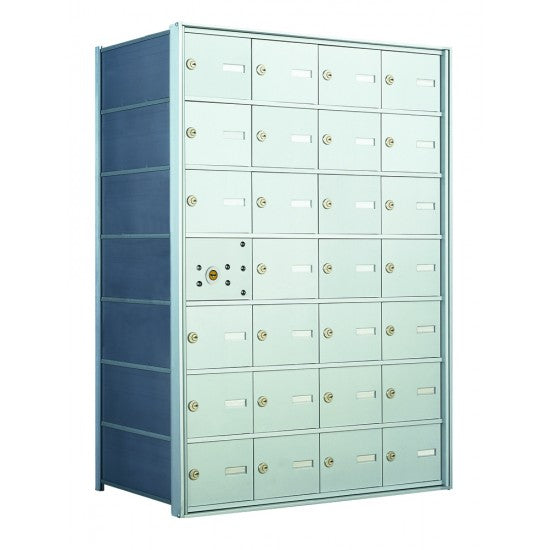 140074-SP - 27 Tenant Doors with 1 Master Door Custom Unit - 1400 Series USPS 4B+ Approved Horizontal Replacement Mailbox