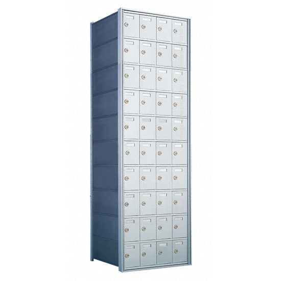 1700104A - Standard 40 Door 10 High Horizontal Mailbox Unit - Rear Loading