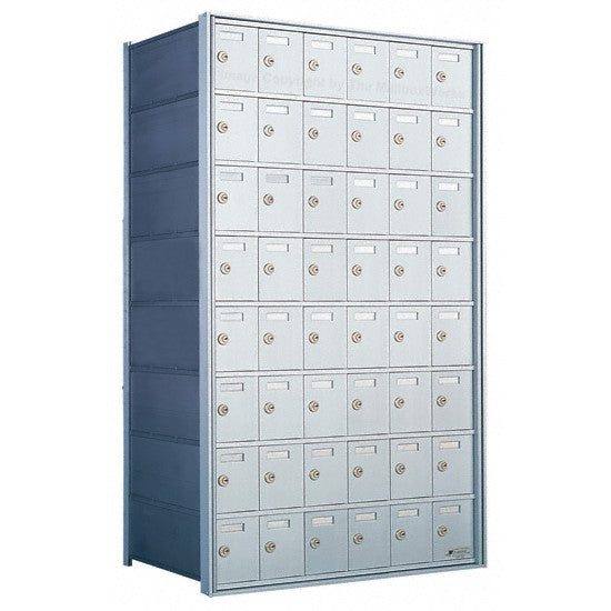 170086A - Standard 48 Door 8 High Horizontal Mailbox Unit - Rear Loading