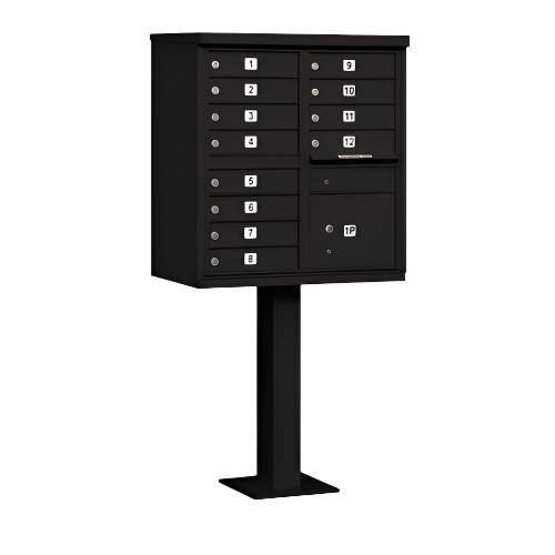 Salsbury 3312 Cluster Box Unit with 12 Doors and 1 Parcel Locker