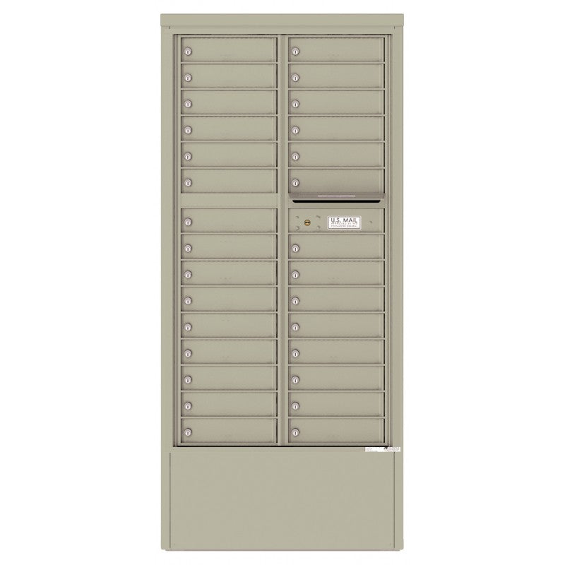4C16D-29-D - 29 Tenant Doors with one Outgoing Mail Compartment - 4C Depot Mailbox Module