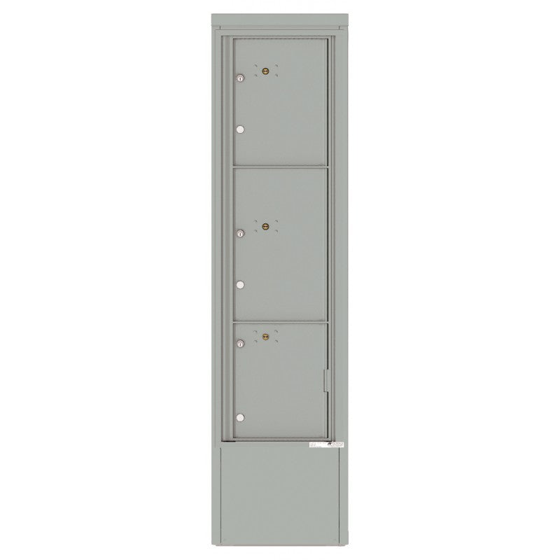4C16S-3P-D - 3 Parcel Lockers - 4C Depot Mailbox Module